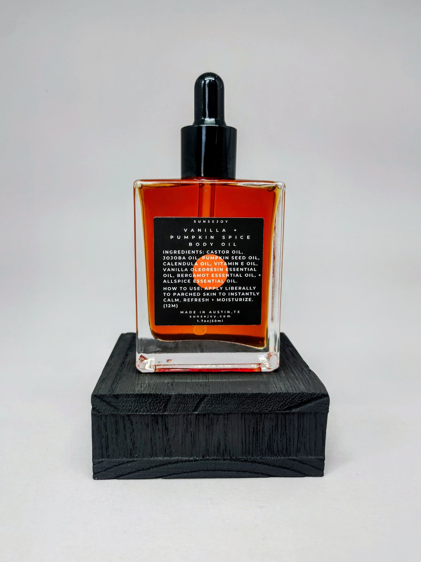 Vanilla + Pumpkin Spice Body Oil | Fall Edition