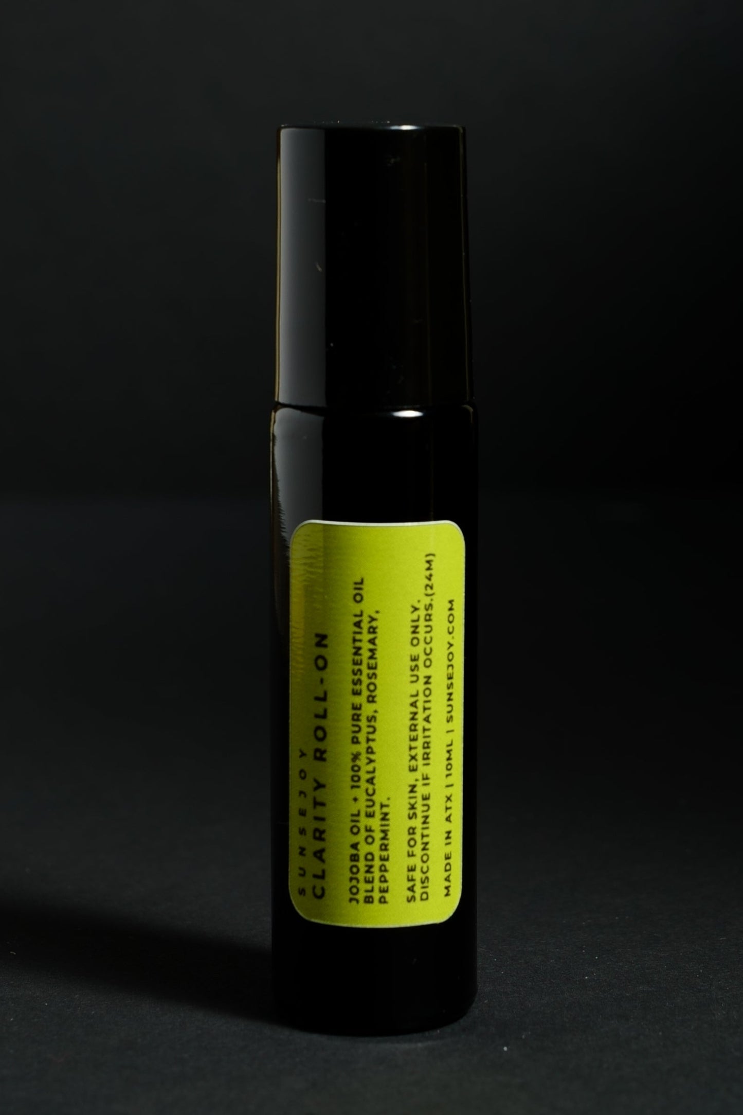 Clarity Essential Oil Roll-On | Peppermint, Eucalyptus, + Rosemary | Boosts Focus, Creativity, + Memory