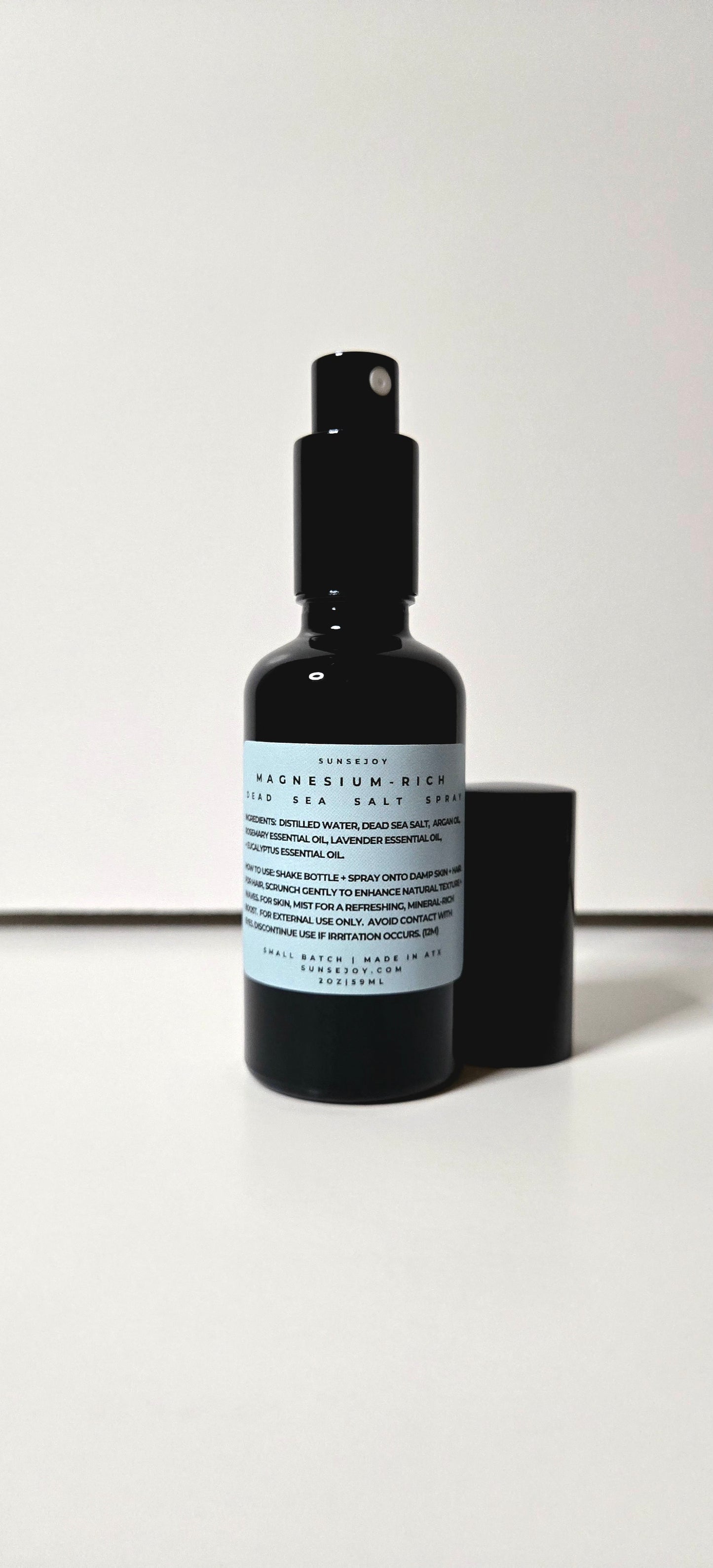 Magnesium-Rich Dead Sea Salt Spray | Mineral Boost for Skin + Hair