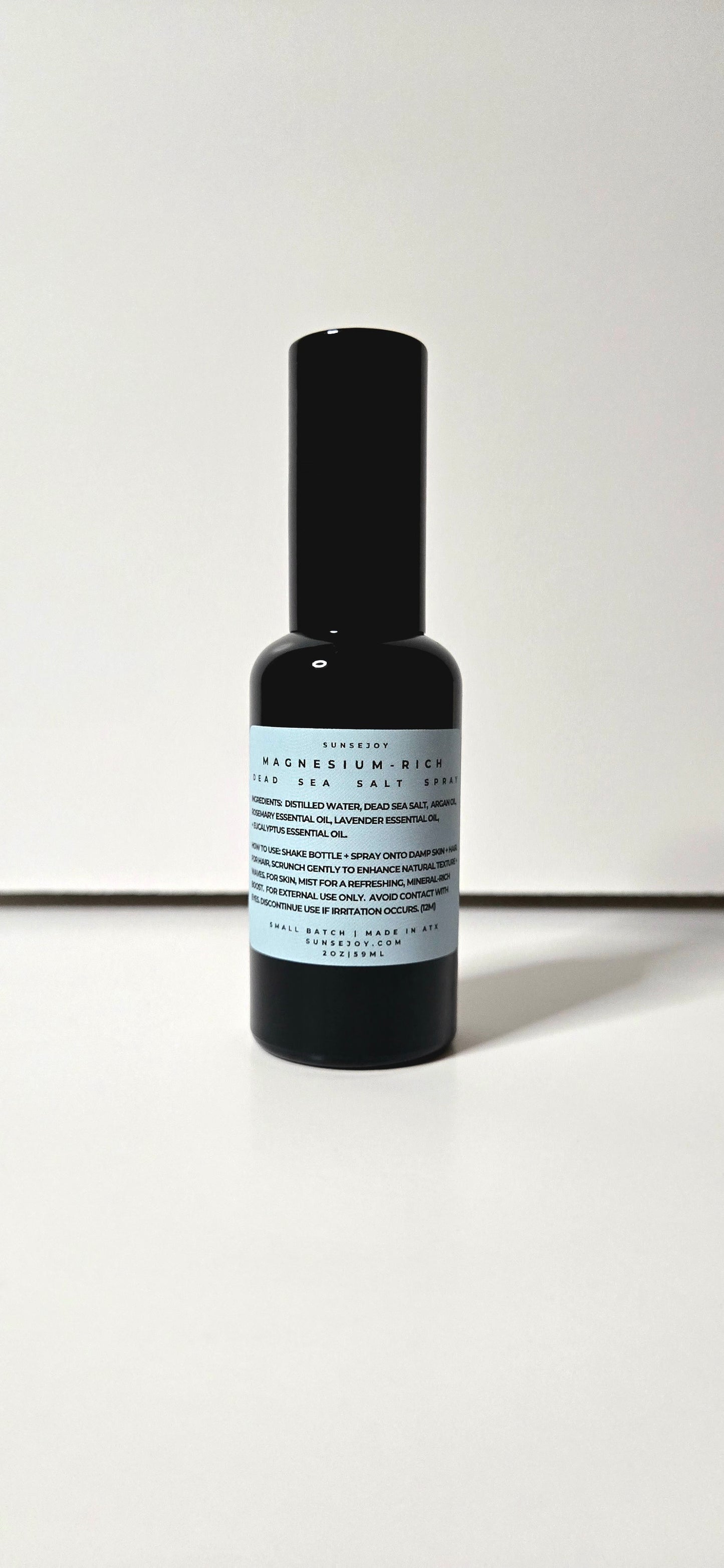 Magnesium-Rich Dead Sea Salt Spray | Mineral Boost for Skin + Hair
