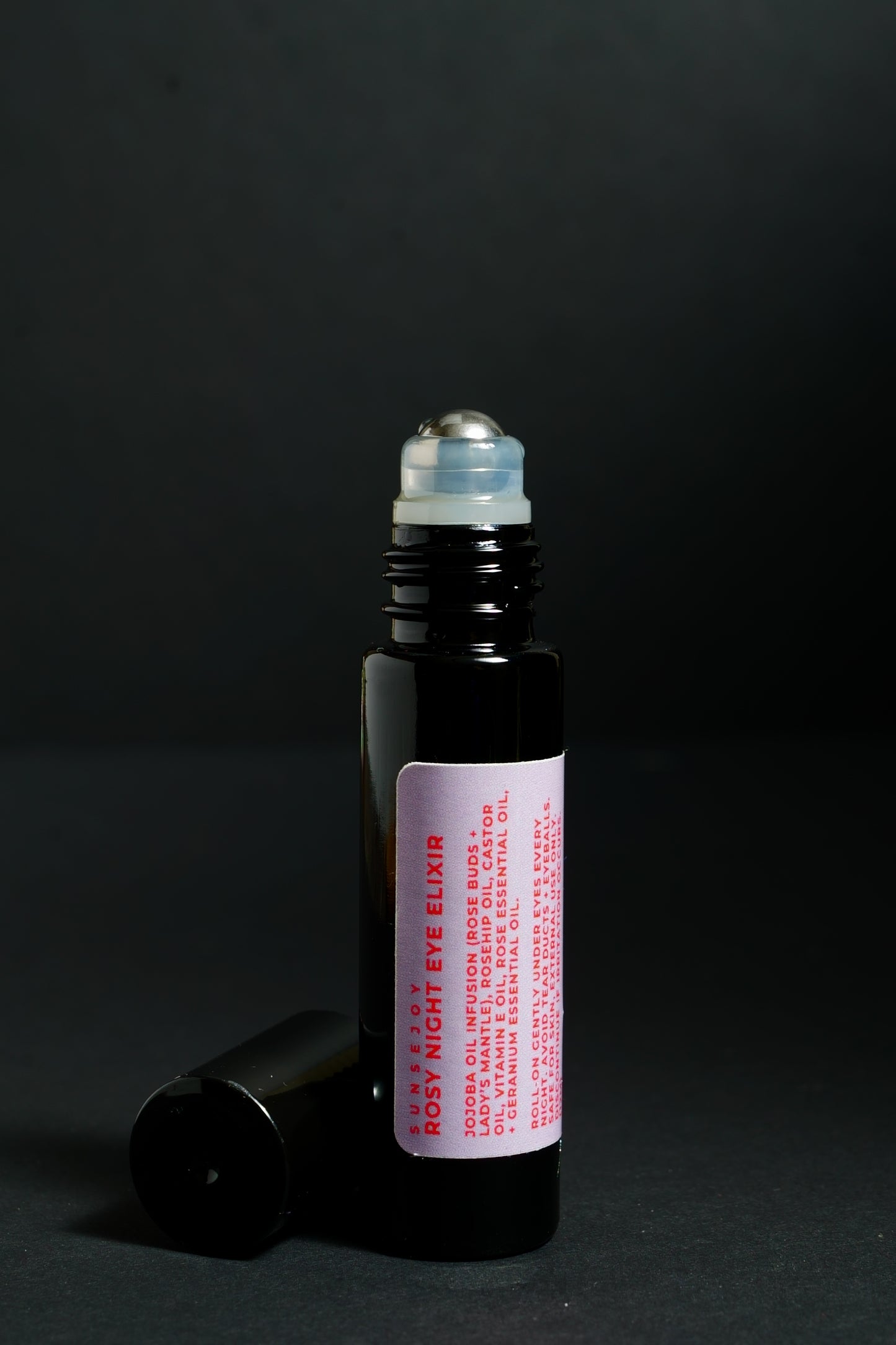 Rosy Night Eye Elixir | Under Eye Roller | Rose + Geranium