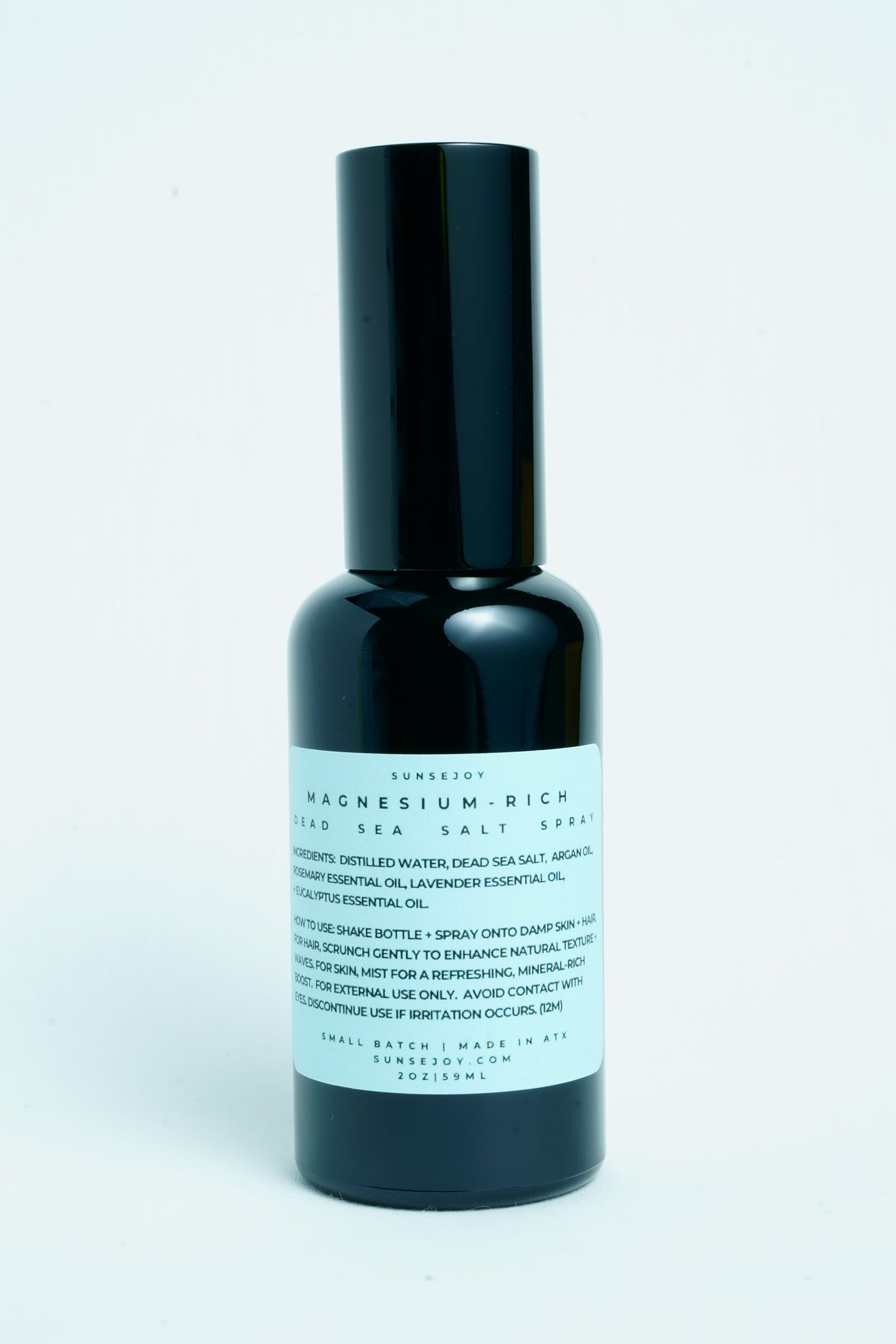 Magnesium-Rich Dead Sea Salt Spray | Mineral Boost for Skin + Hair