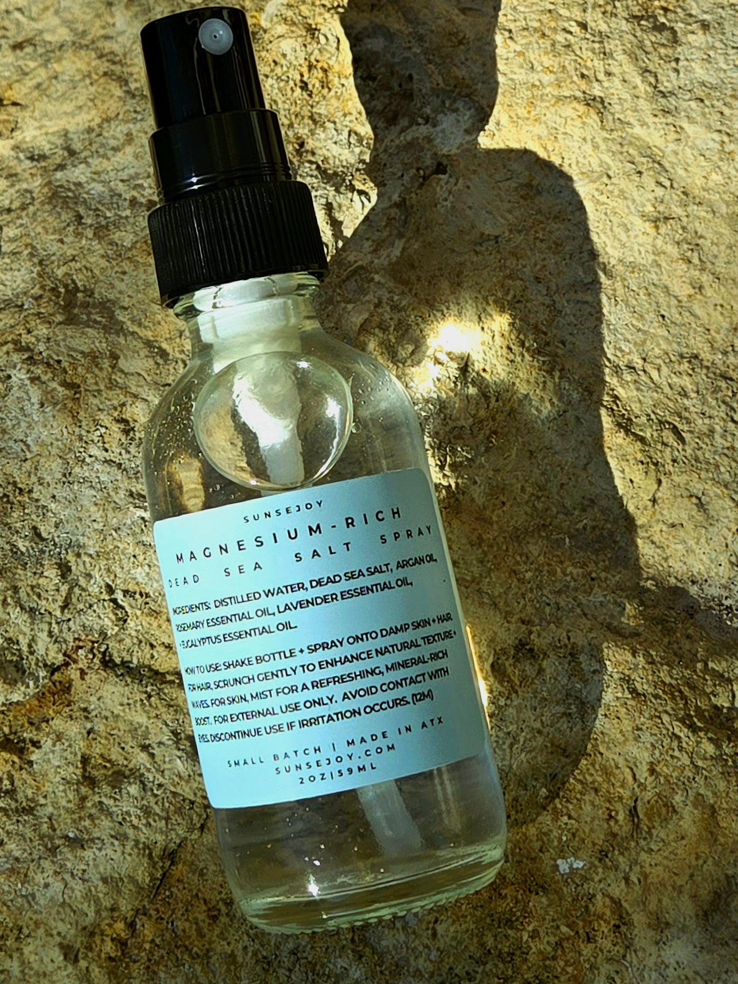 MAGNESIUM-RICH DEAD SEA SALT SPRAY