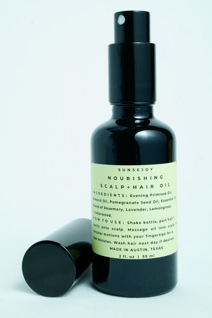 Nourishing Scalp + Hair Oil | Balance Scalp Microbiome